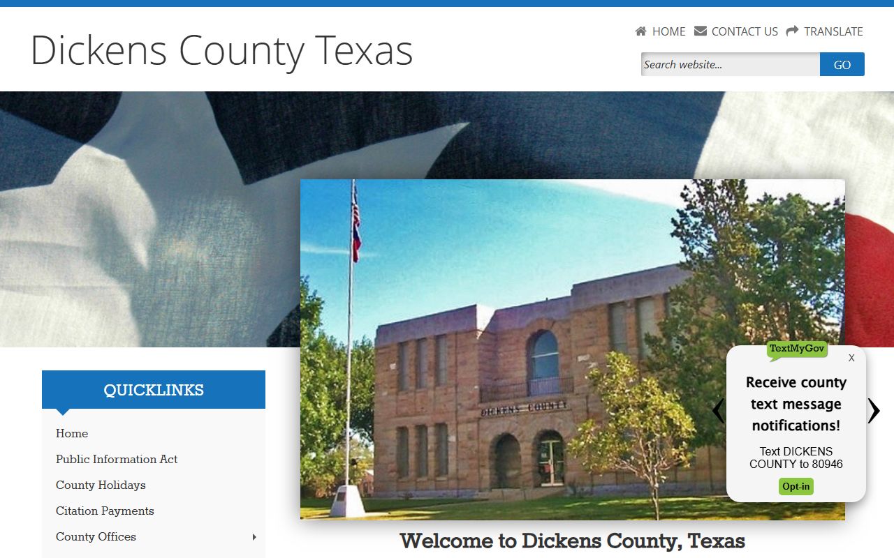 Dickens County obituary death records