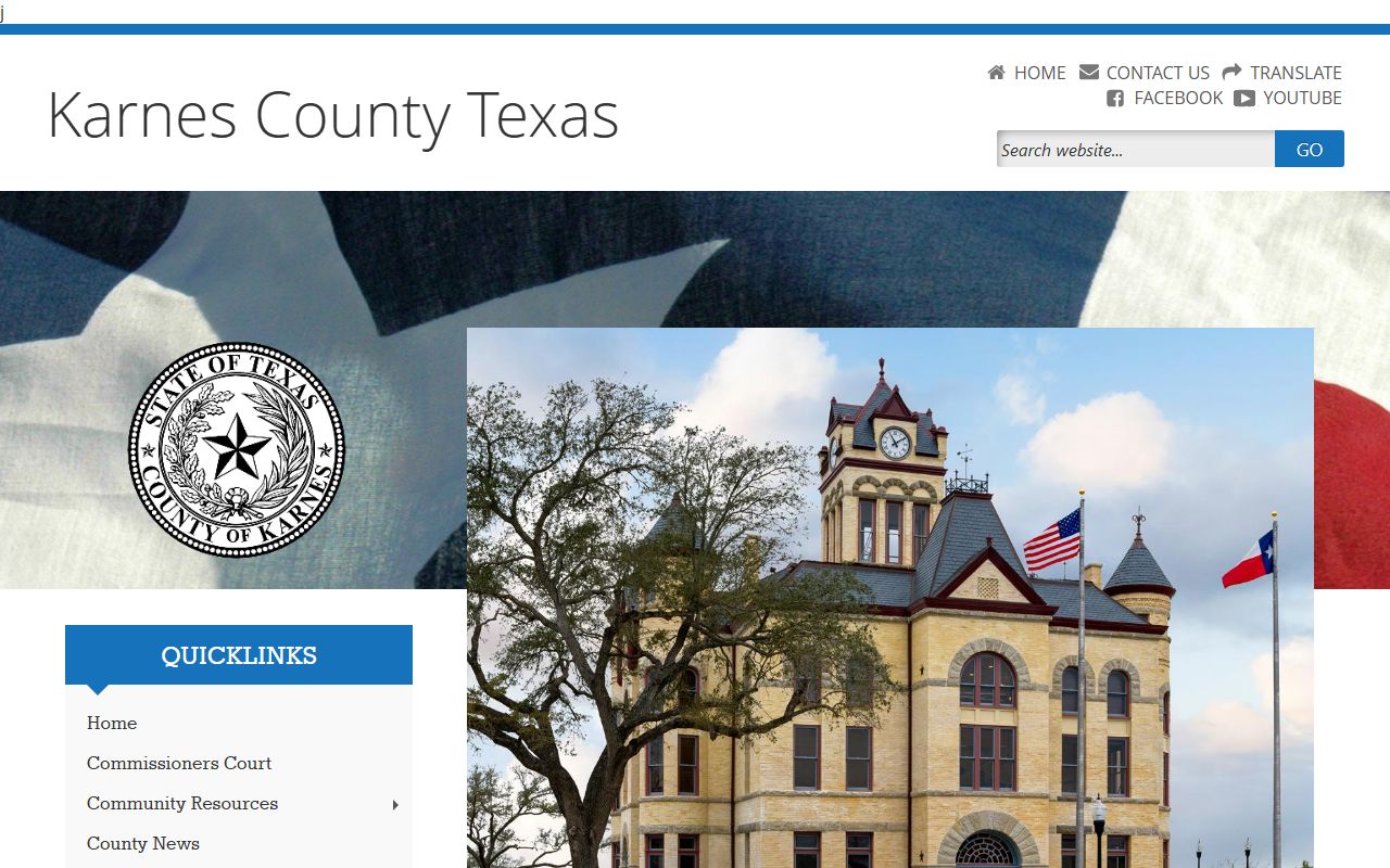 Karnes County obituary death records clerk office