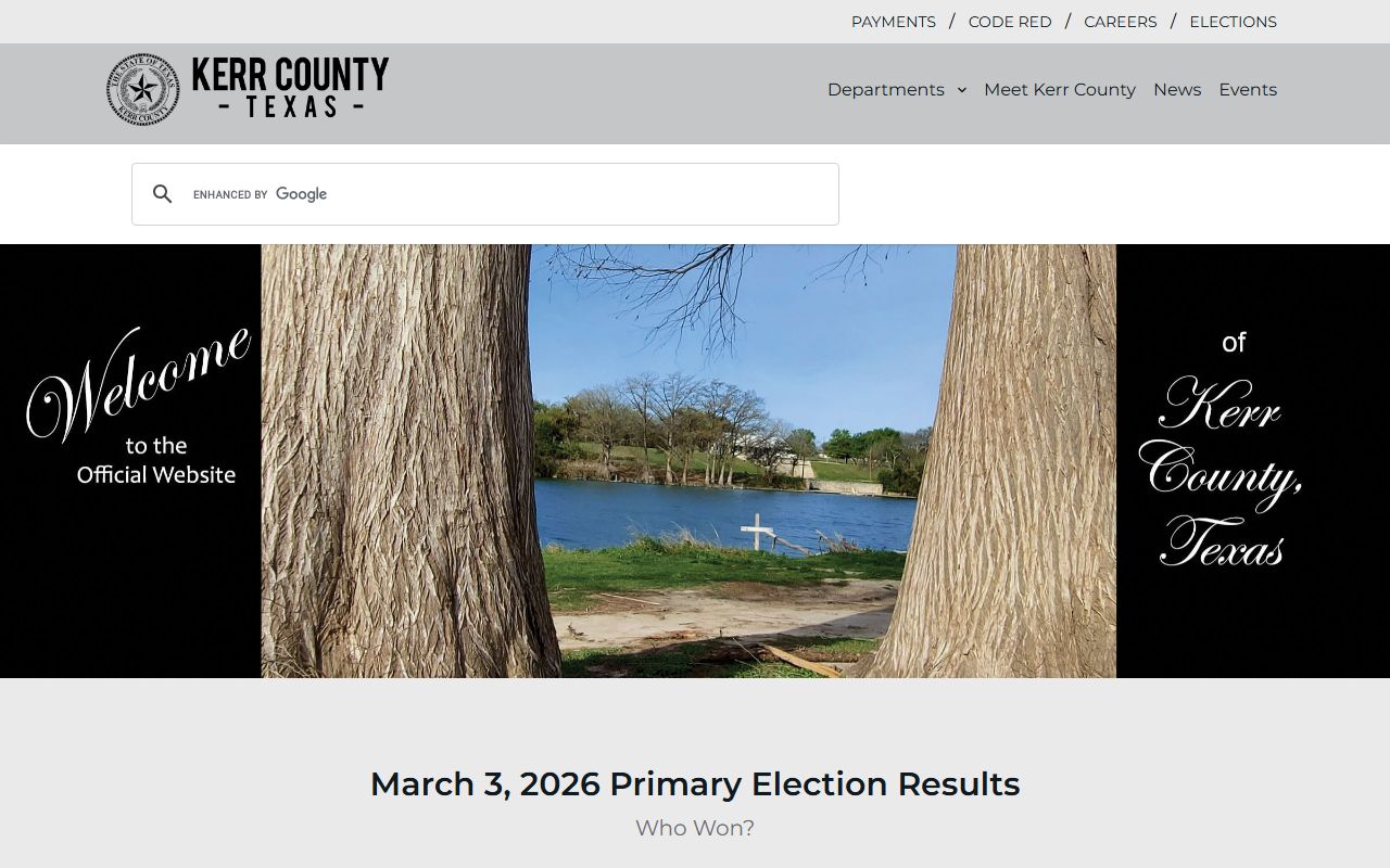 Kerr County obituary death records clerk office