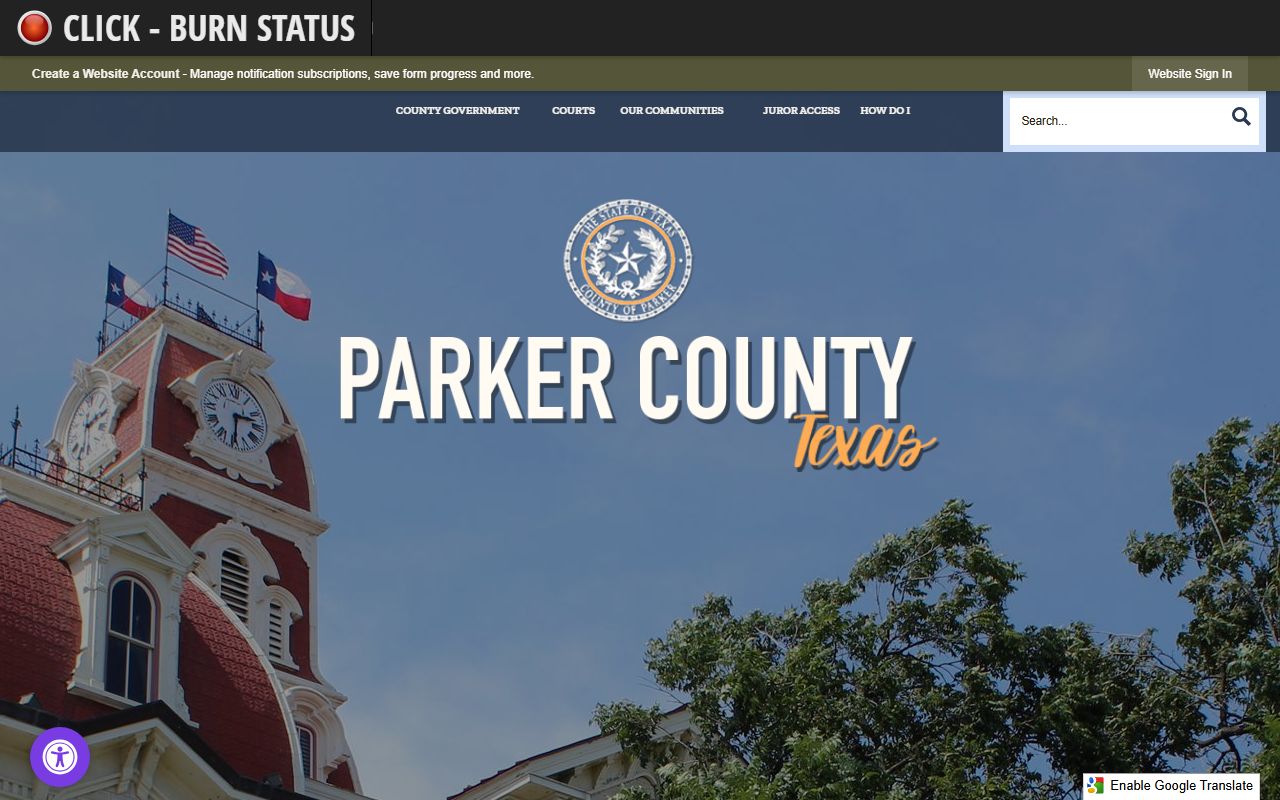 Parker County obituary death records clerk office
