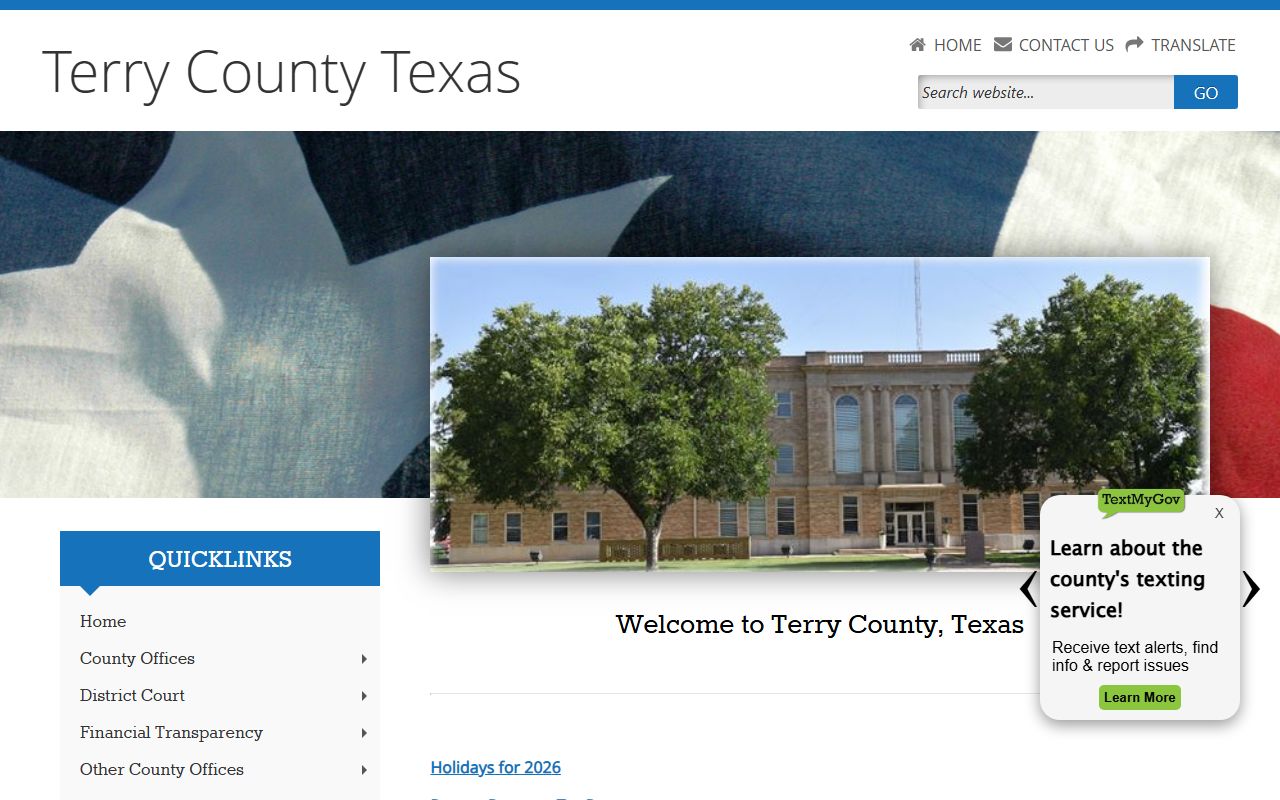Terry County obituary death records